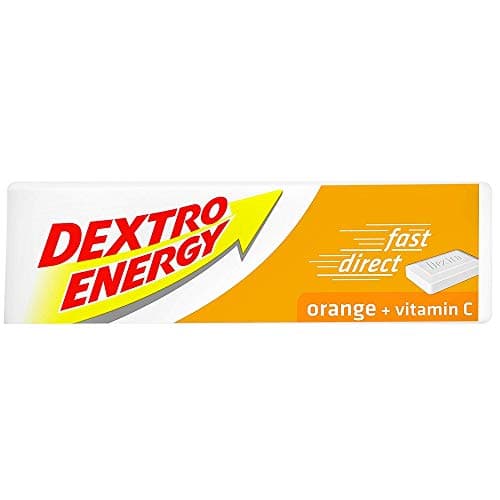 Image of THREE PACKS of Dextro-Energy Tabs Orange - TWIN