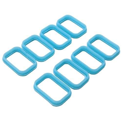 Image of BIAREN 8x Intake Inlet Manifold Gasket For Ford Transit Mk6 Mk7 Mk8 Transit Custom Mondeo Mk3 Fiat Ducato Citroen Relay Peugeot Boxer Land Rover Defender Jaguar X-Type 1138392 XS7Q8565AA LR018370