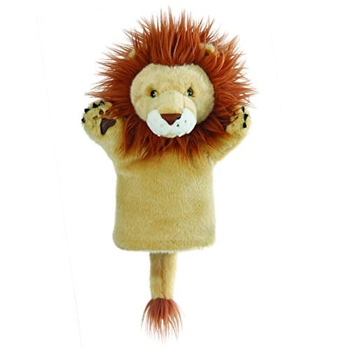 Image of The Puppet Company - CarPets - Lion Hand Puppet,Assorted Colours,25 centimeters