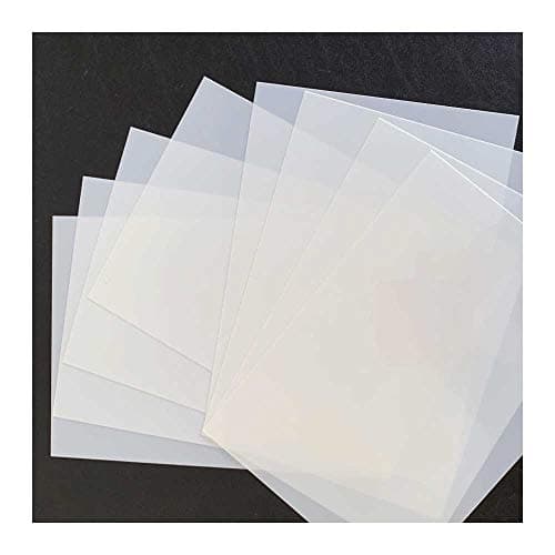Image of Pack of 5 Genuine Blank A4 Mylar Stencil Sheets (250 Micron)