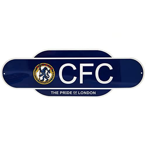 Image of Chelsea FC Colour Retro Sign