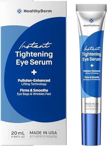 Image of Instant Eye Tightener Cream: Eye Bags Remover for Women – Visibly Reduces Puffy Eyes & Fine Lines in Minutes – Advanced Polysaccharide Firming Formula Temporary Lifting Effect, 20ml, Made in USA