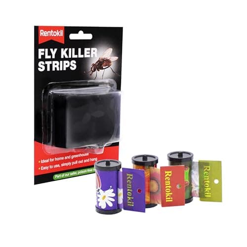 Image of Rentokil FF105 Pesticide Free Fly Killer Strip, Clear