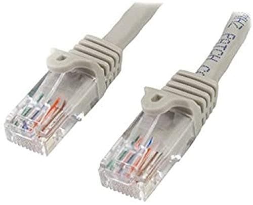 Image of StarTech.com 7m Gray Cat5e Patch Cable with Snagless RJ45 Connectors - Long Ethernet Cable - 7 m Cat 5e UTP Cable (45PAT7MGR)