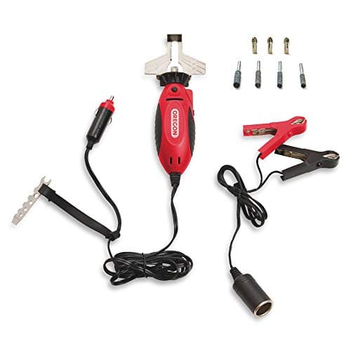 Image of Oregon 12V Sure Sharp Electric Chainsaw Chain Sharpener & Chain Grinder, Universal Chain Saw Sharpening Device & Maintenance Sharpening Tool (585015)