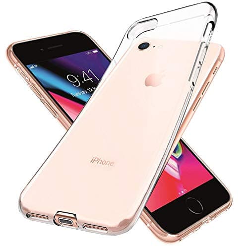 Image of DN-Technology For iPhone SE 2022 SE 2020 iPhone 7 8 Case Clear Gel Silicone [Shockproof] Soft TPU Thin Protective Back Cover Phone Cover 4.7 inch
