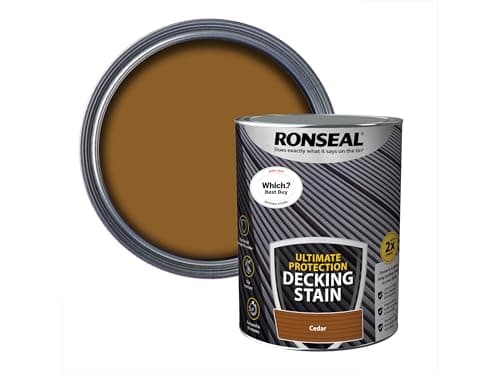 Image of Ronseal Ultimate Decking Stain Cedar 5L