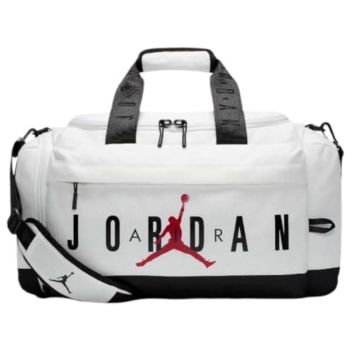 Image of Jordan Mens Jam Velocity Duffle, White