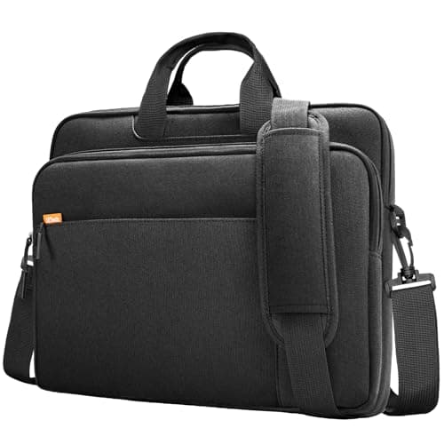 Image of JETech 16 17 17.3 Inch Laptop Bag Case, Waterproof Computer Sleeve Cover Compatible with MacBook Air/Pro 16, Acer Predator Helios 16, ASUS ROG Strix G17, HP Envy 17.3 (Black)