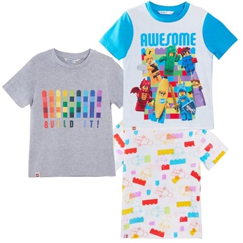 Image of LEGO Kids 3 Pack T-Shirts (Pack of 3) 9-10 Years