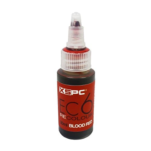 Image of XSPC EC6 ReColour Dye, Blood Red - 30ml, 5060175589392