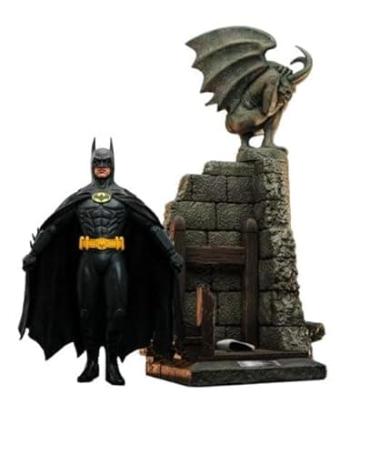 Image of Hot Toys Batman (1989) figurine Movie Masterpiece 1/6 Batman (Deluxe Version) 30 cm