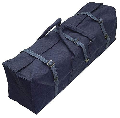 Image of Draper740mm Heavy Duty Canvas Tool Bag | Tools Storage Organiser | Open Tools Kit |Polythene | Buckle Straps | Covered Rope Handles | 72970