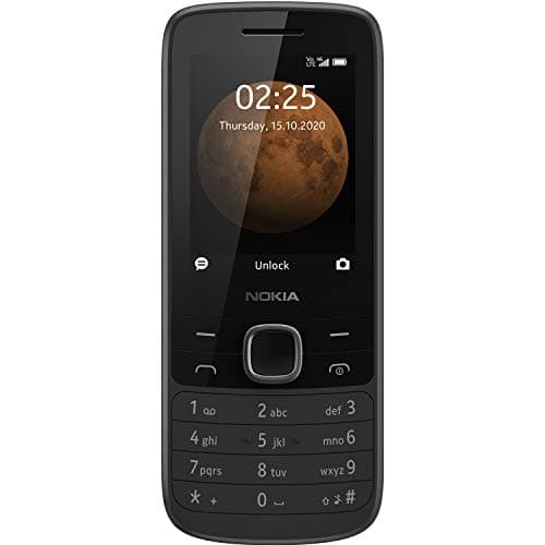 Image of Nokia 225 4G 2.4-Inch UK SIM-Free Feature Phone (Dual SIM) – Black