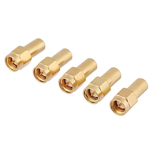 Image of SMA Male RF Coaxial Load 50Ω, 5pcs SMA Male Connector RF Coaxial Matched Terminator Termination Load 50 Ohm 2W