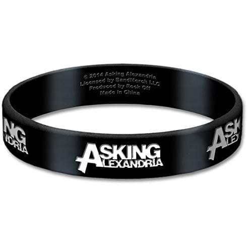 Image of Asking Alexandria Rubber Wristband