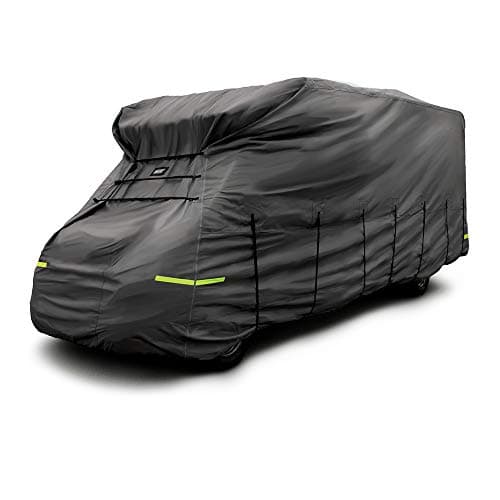 Image of Maypole Motorhome Cover 6.5-7M or 21-22ft 4-Ply Breathable Water Resistant, Dark Grey