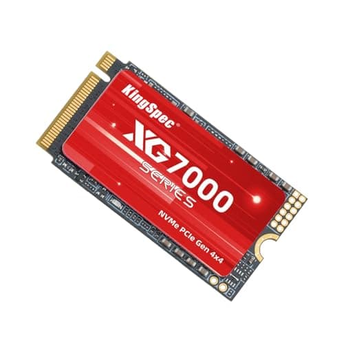 Image of KingSpec 2TB PCIe 4.0 M.2 2242 SSD - Read Speed up to 7200MB/s, Internal NVMe SSD 3D NAND Flash, for Legion go, Laptop & Desktop