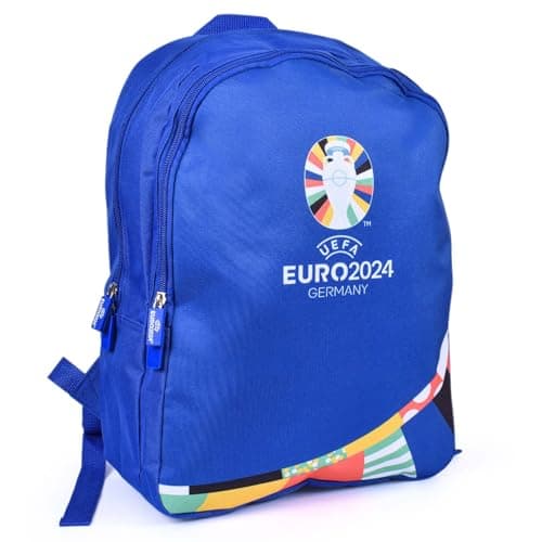 Image of Hy-Pro Euro 2024 Large Backpack - Stadium, Officially Licensed, Lightweight, Rucksack, Gift