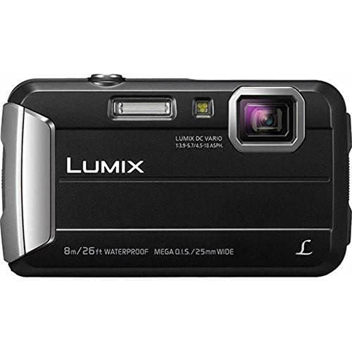 Image of Panasonic LUMIX DMC-FT30EB-K Tough Waterproof Compact Digital Camera - Black (Renewed)