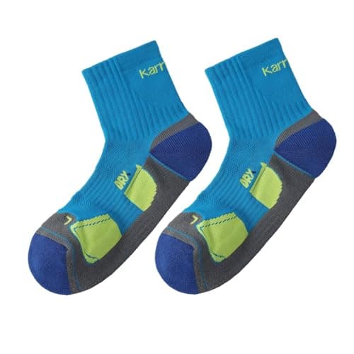 Image of Karrimor Mens Dri Skin 2 Pack Running Socks Training Sports Tonal Blues 7-11