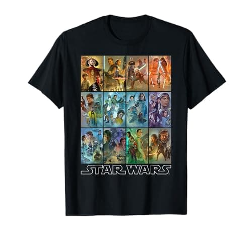 Image of Star Wars Celebration Mural Art Panels T-Shirt
