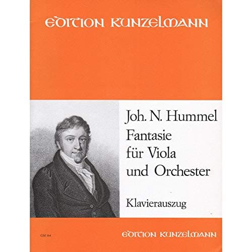 Image of Johann Nepomuk Hummel: Fantasie (Fantasy) for Viola and Piano