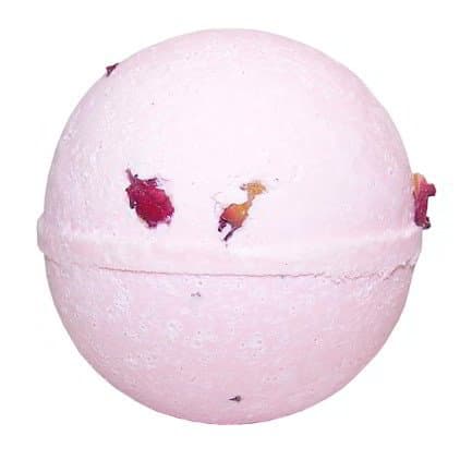 Image of Pack of 3 Jumbo Bath Bombs - Rose & Petals Bath Bomb