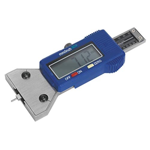 Image of Sealey Vs0565 Digital Tyre Tread Depth Gauge - Pin Tip