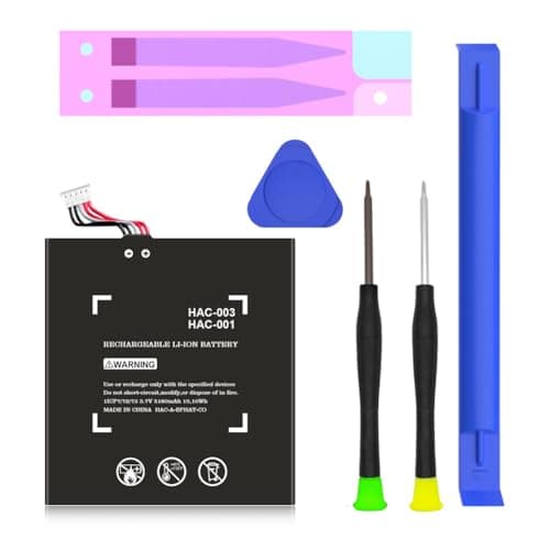 Image of Upgraded HAC-003 Battery, 5180mAh New Replacement Battery for Nintendo Switch 2017 Game Console HAC-001 HAC-A-BPHAT-C0 HAC-S-JP