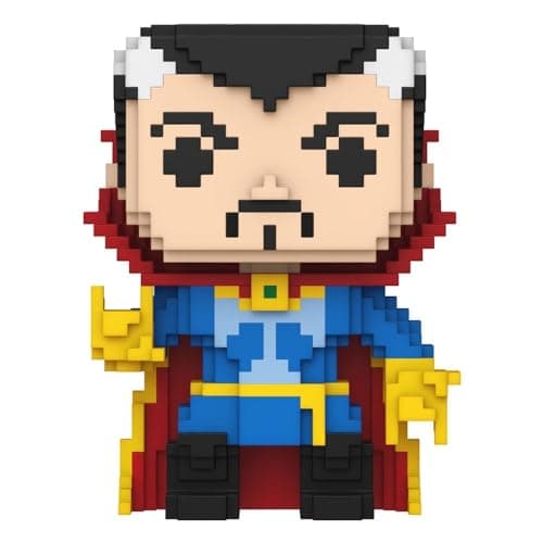 Image of Funko Pop! Marvel: 8-Bit - Dr. Doctor Strange - Marvel Comics - Collectable Vinyl Figure - Gift Idea - Official Merchandise - Toys for Kids & Adults - Comic Books Fans - Model Figure for Collectors
