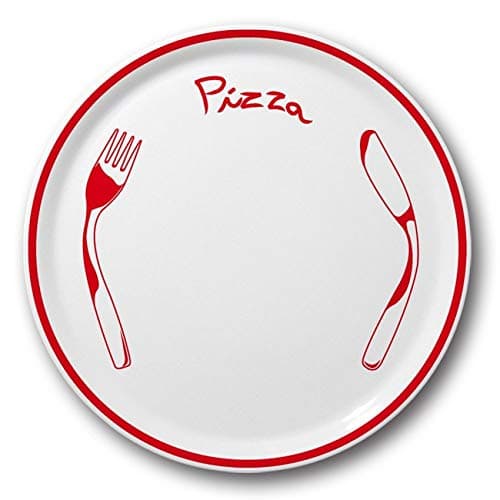 Image of Napoli Pizza Plate Diameter 31 cm Red