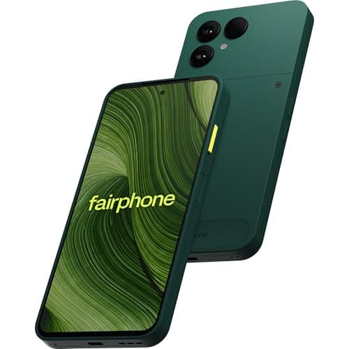 Image of FAIRPHONE Gen.6, Modular Android Smartphone, 8GB/256GB, 50MP AI Camera, AI Photo Edit, Google Gemini, Snapdragon 7s Gen 3, 120Hz OLED, Dual SIM, Replaceable Battery, Forest Green