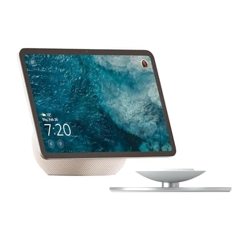 Image of Amazon Echo Show 11, Vibrant HD 11" display + Amazon Adjustable Stand - Glacier white