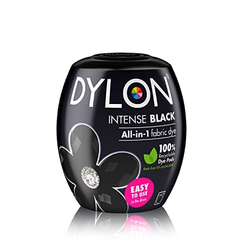 Image of Dye Washing Machine Fabric Dye Pod for Clothes & Soft Furnishings, Intense Black All-In-1