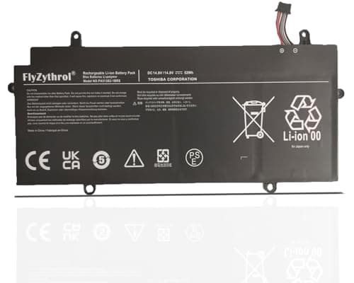 Image of FlyZythrol 14.8V 52Wh PA5136U-1BRS battery Compatible With Toshiba Portege Z30 Z30-A Z30-B Z30-C series Z30-A1301 Z30-A1302 Z30-A1310 Z30-A-1FD PA5136U