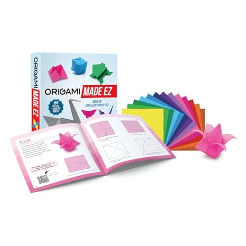 Image of Origami Made EZ: 20+ Fun & Easy Projects with 150 Sheets of Origami Paper + How-To Videos