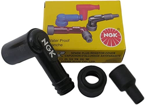 Image of NGK LB05F Resistor Spark Plug Cap, white