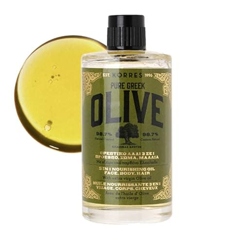 Image of KORRES Natural Pure Greek Olive 3 In 1 Nourishing Oil 100 ml, Vegan