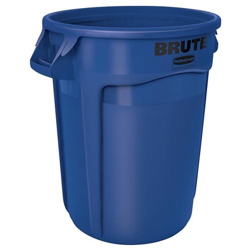 Image of Rubbermaid Commercial Products FG263200BLUE, Brute Round Container 121.1 L - Blue