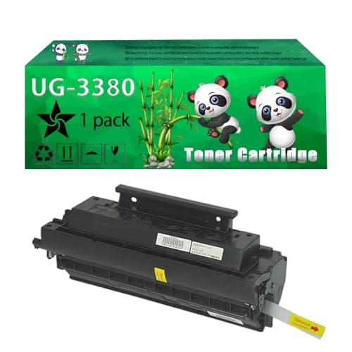 Image of Replacement UG-3380 Toner Cartridge Compatible for Panasonic DX-600 DX-600 Panafax UF-6100 UF-580 UF-585 UF-590 UF-595 Printers (1 Pack Black)