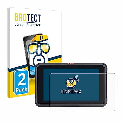 Image of brotect Screen Protector compatible with Atomos Ninja V (2 Pack) - HD-Clear Protection Film