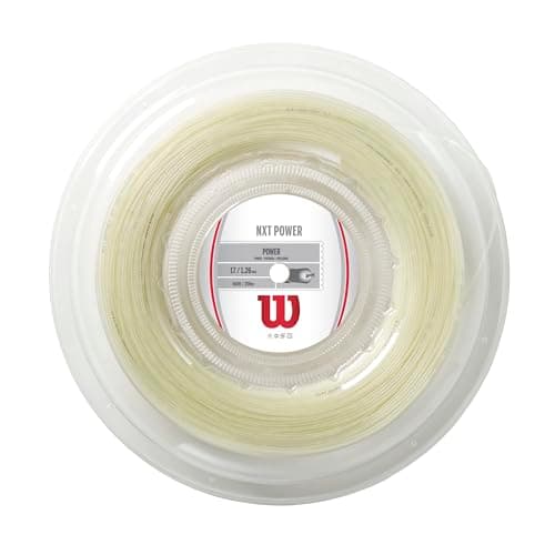 Image of Wilson NXT Power 17 Tennis String - 200m Reel, White