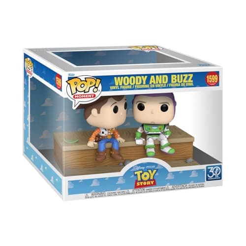 Image of Funko Pop! Moment: Toy Story 30th - Woody & Buzz - Collectable Vinyl Figure - Gift Idea - Official Merchandise - Toys for Kids & Adults - Movies Fans - Model Figure for Collectors and Display