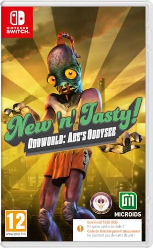 Image of New 'N' Tasty! Oddworld: Abe's Oddysee (Switch Code-in-Box)