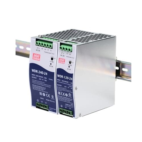 Image of WDR-240 series 180-550VAC Input voltage DC 24V 48V 240W Single Output Industrial DIN RAIL Power Supply(48V)