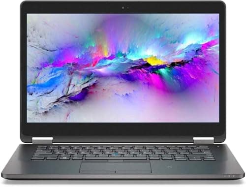 Image of Dell Latitude 7470 Business Laptop, 14-Inch FHD (1920x1080), Intel Core i7-6600U, 16GB RAM, 256GB SSD, QWERTY Keyboard, Windows 11 Pro (Renewed)