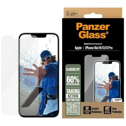 Image of Panzer Glass Screen Protector iPhone 14 | 13 | 13 Pro | 16e | Classic Fit