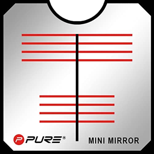Image of Pure2Improve - Golf Putting Mini Mirror - Portable Golf Training Aid - Improve Putting Stroke, Eye Placement, Shoulder Alignment, Posture Alignment