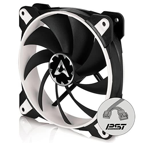 Image of ARCTIC BioniX F120 - PC Fan, 120mm Fan, PC Case Fan, 120 mm Gaming Case Fan with PWM Sharing Technology (PST), Quiet motor, Computer, 200-1800 rpm - White